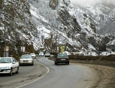 جاده‌های ۱۸ استان کشور بارانی است