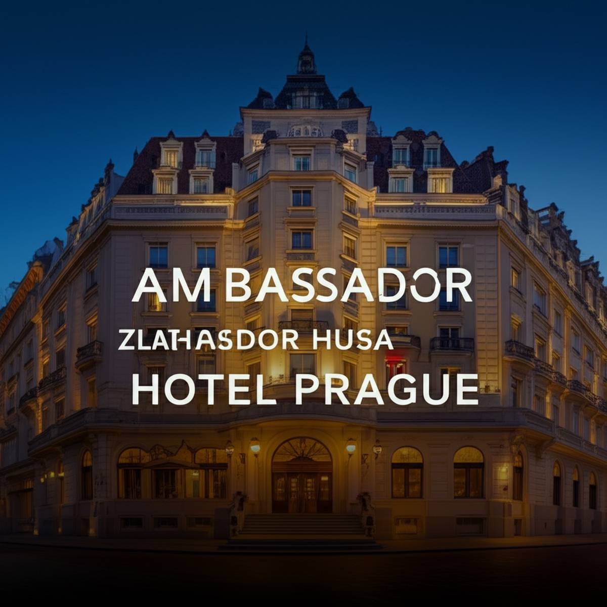 هتل امباسادر زلاتا هوسا پراگ Ambassador Zlata husa