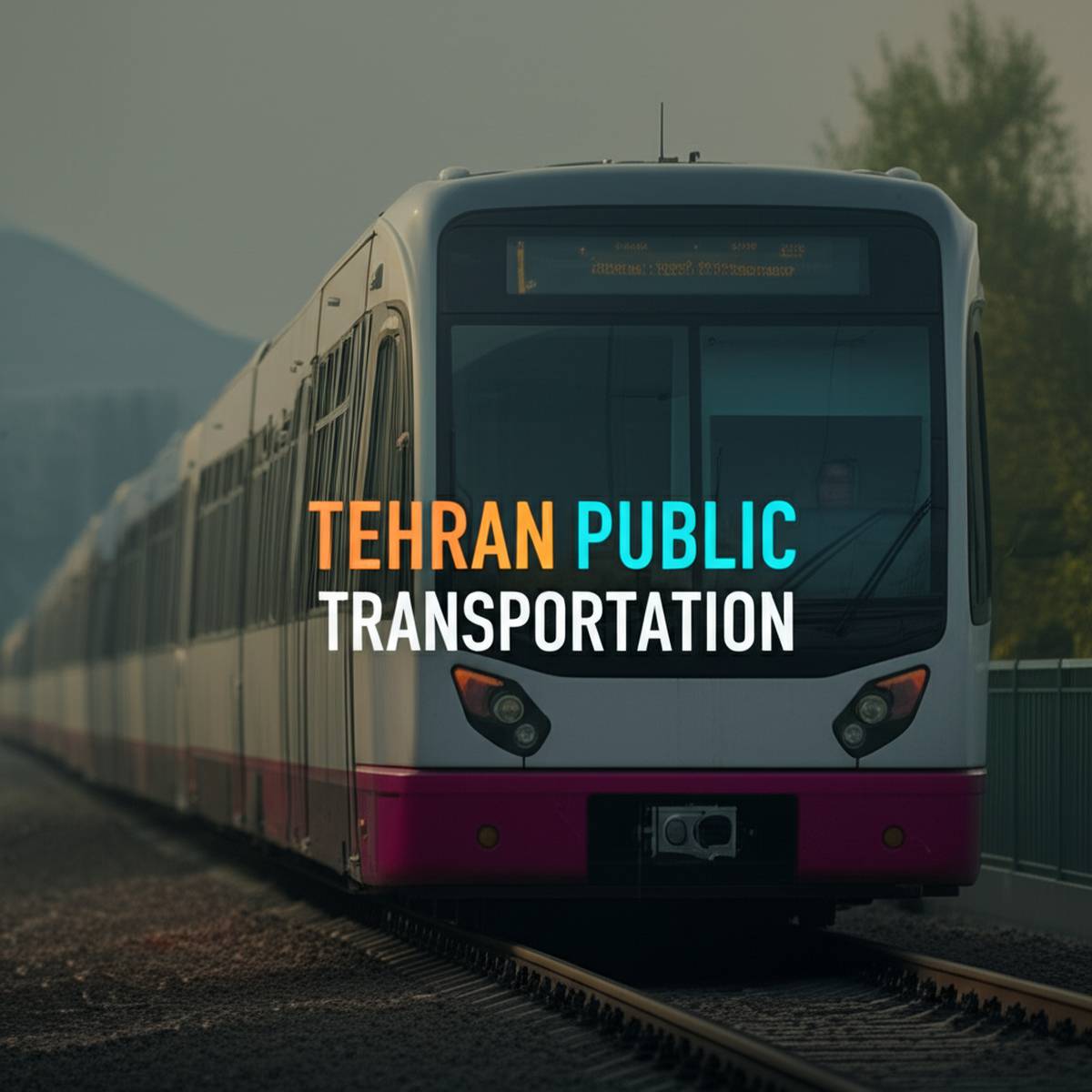 وسایل حمل و نقل عمومی تهران