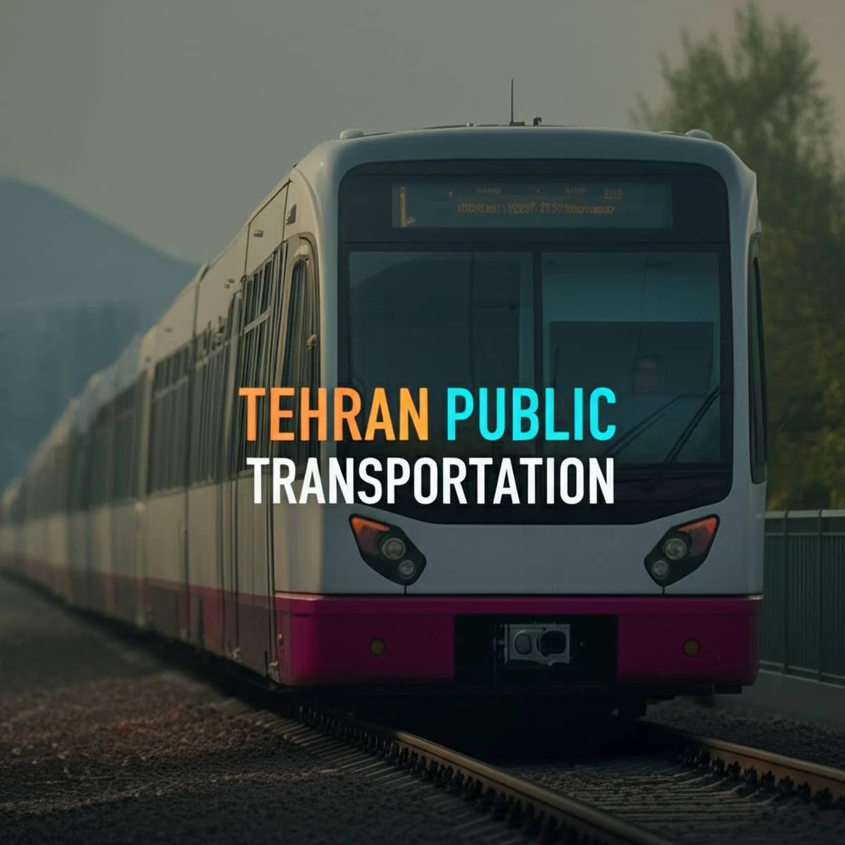 وسایل حمل و نقل عمومی تهران