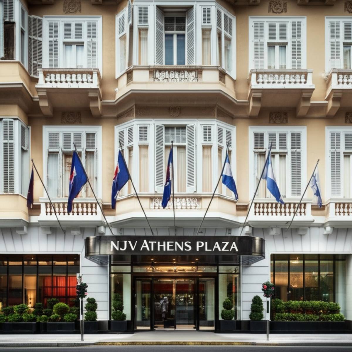 هتل ان جی وی آتن پلازا آتن NJV Athens Plaza