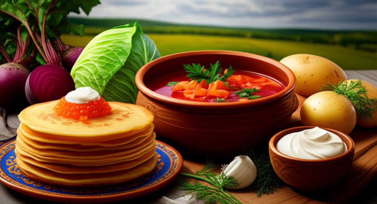ویژگی غذاهای روسیه