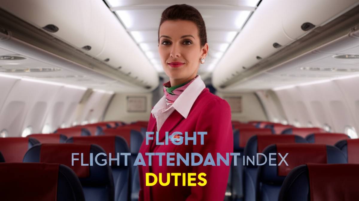 وظایف مهماندار هواپیما | هر آنچه باید بدانید (Flight Attendant Duties)