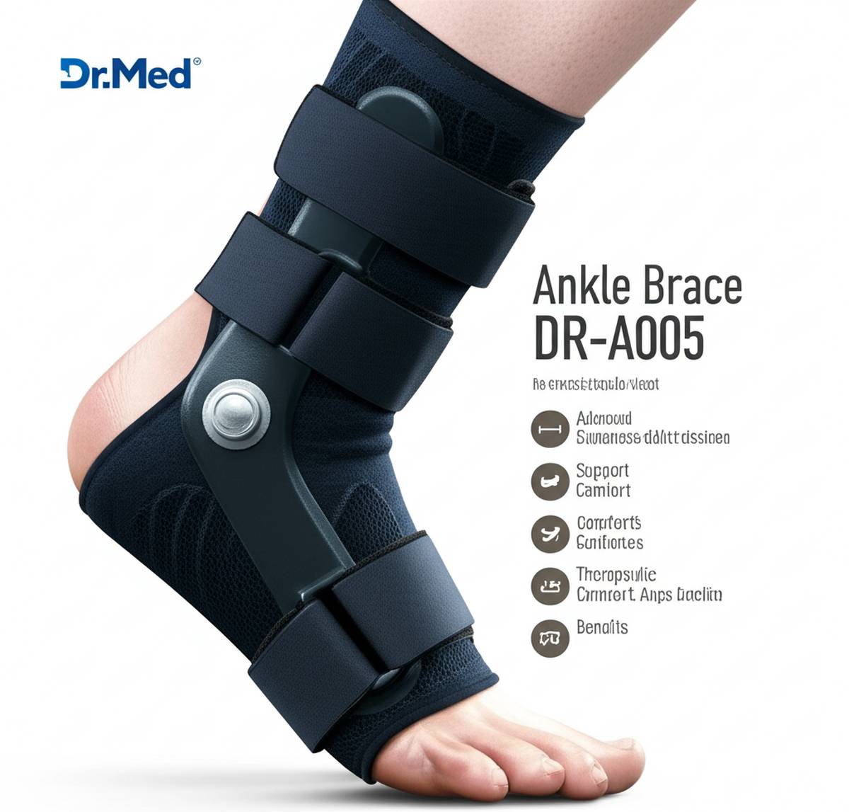 قوزک بند دکتر مد مدل DR-A005 | ویژگی ها، مزایا، قیمت و خرید