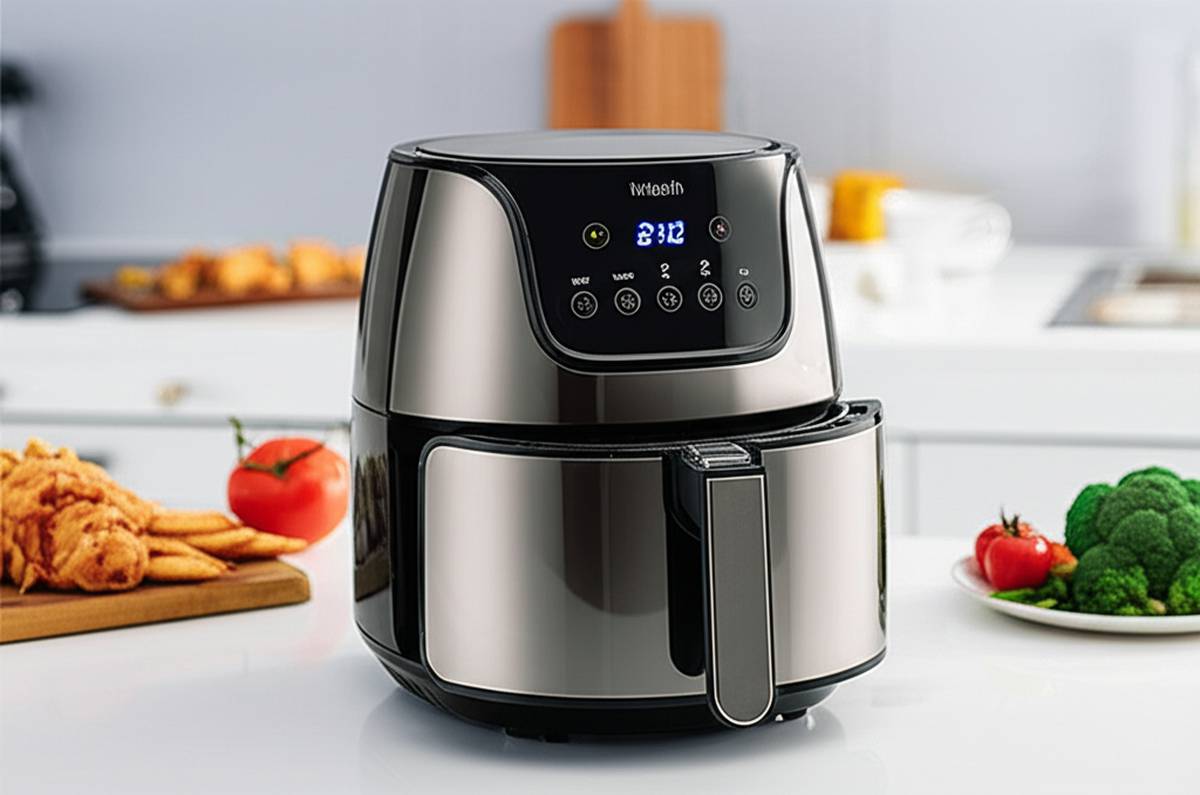 لوازم خانگی نقد و بررسی سرخ کن بدون روغن هنریچ HFR8214 | کامل