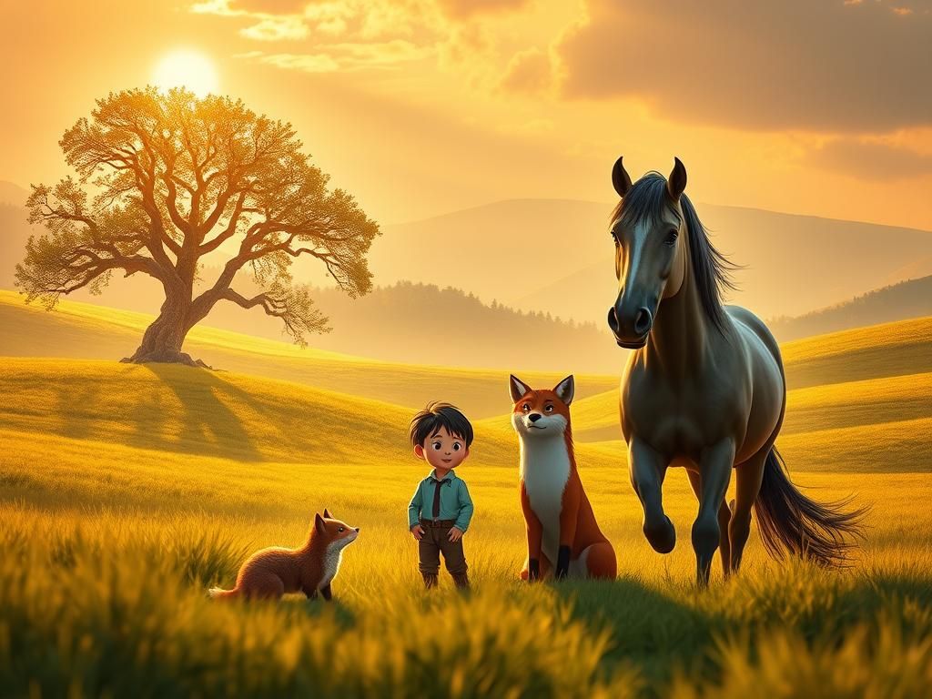 خلاصه کامل کتاب پسر، موش کور، روباه و اسب | چارلی مکسی