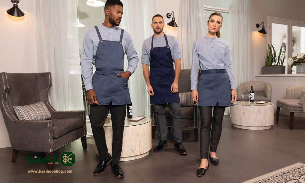 بهداشت | طراحی مدلها و طراحیهای مختلف لباس آشپز و کمک آشپز