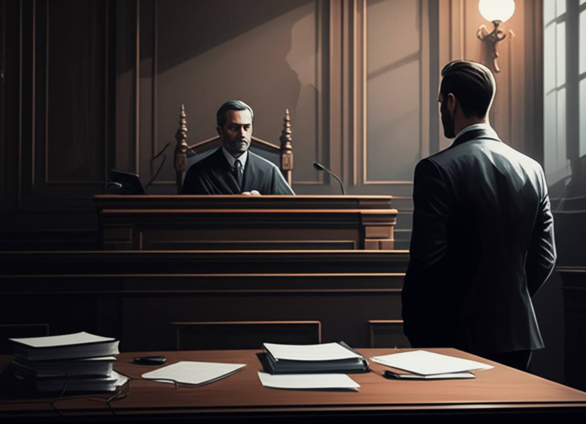 گردن نگرفتن جرم در دادگاه: حقوق، چالش ها و راهنمای کامل دفاع