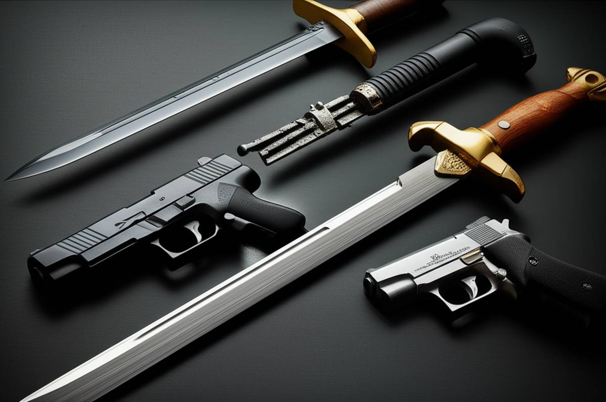 وکیل فرق سلاح گرم و سرد | مقایسه جامع و تفاوت های کلیدی