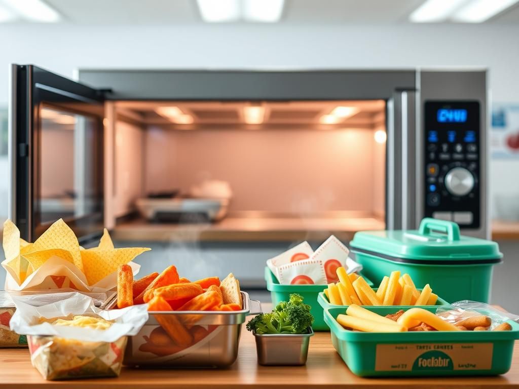 بهترین وسیله برای گرم کردن غذا در مدارس کدام است ؟