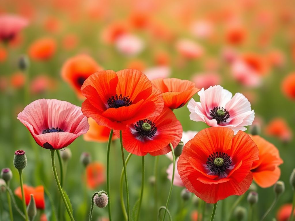 انواع خشخاش | راهنمای جامع شناخت گونه ها و ویژگی ها