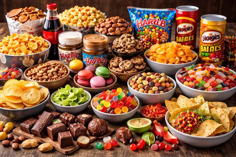 انواع خوراکی خارجی و کاربرد آن‌ها در سبد غذایی